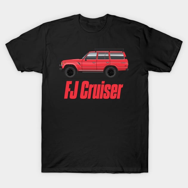 Cruiser-red T-Shirt by JRCustoms44